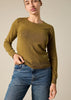 Sonya Hopkins 100% cashmere crew neck in the bronze