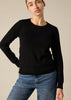 Sonya Hopkins 100% cashmere crew neck in the black