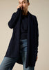 Sonya Hopkins 100% cashmere long line cardigan in ink