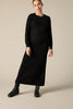 Sonya Hopkins Pure Cashmere Maxi Skirt in Black