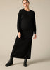 Sonya Hopkins Pure Cashmere Maxi Skirt in Black