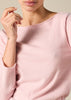 Sonya Hopkins pure cashmere bateau neck in prettiest pink