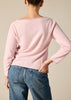 Sonya Hopkins pure cashmere bateau neck in prettiest pink