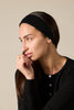 Sonya Hopkins 100% pure cashmere headband in black