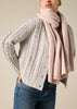 100% pure cashmere scarf in bisque - sonyahopkins.com
