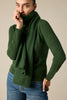 Sonya Hopkins 100% Pure Cashmere scarf in cedar green