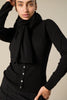 Sonya Hopkins 100% Pure Cashmere scarf in black