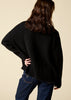 Sonya Hopkins 100% cashmere oversized Ruby cardigan in black