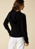 Sonya Hopkins 100% pure cashmere women's hoody in black