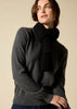 Sonya Hopkins 100% pure cashmere Rib Scarf in Black