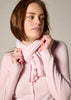 Sonya Hopkins 100% pure cashmere featherlight cashmere scarf in ballet pink
