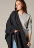 Sonya Hopkins Sydney 100% Pure Cashmere Wrap in Dark Charcoal