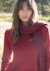 100% Cashmere Scarf in Burgundy - sonyahopkins.com