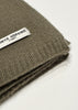 Sonya Hopkins pure cashmere scarf in khaki