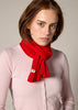 Sonya Hopkins 100% pure cashmere scarf in red