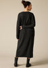 Cashmere Lena Jumper Dress in Charcoal Marle Grey - sonyahopkins.com