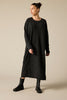 Cashmere Lena Jumper Dress in Charcoal Marle Grey - Sonya Hopkins Sydney