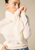 100% pure cashmere scarf in winter white - sonyahopkins.com