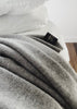 Sonya Hopkins home collection pure cashmere knitted bed blanket